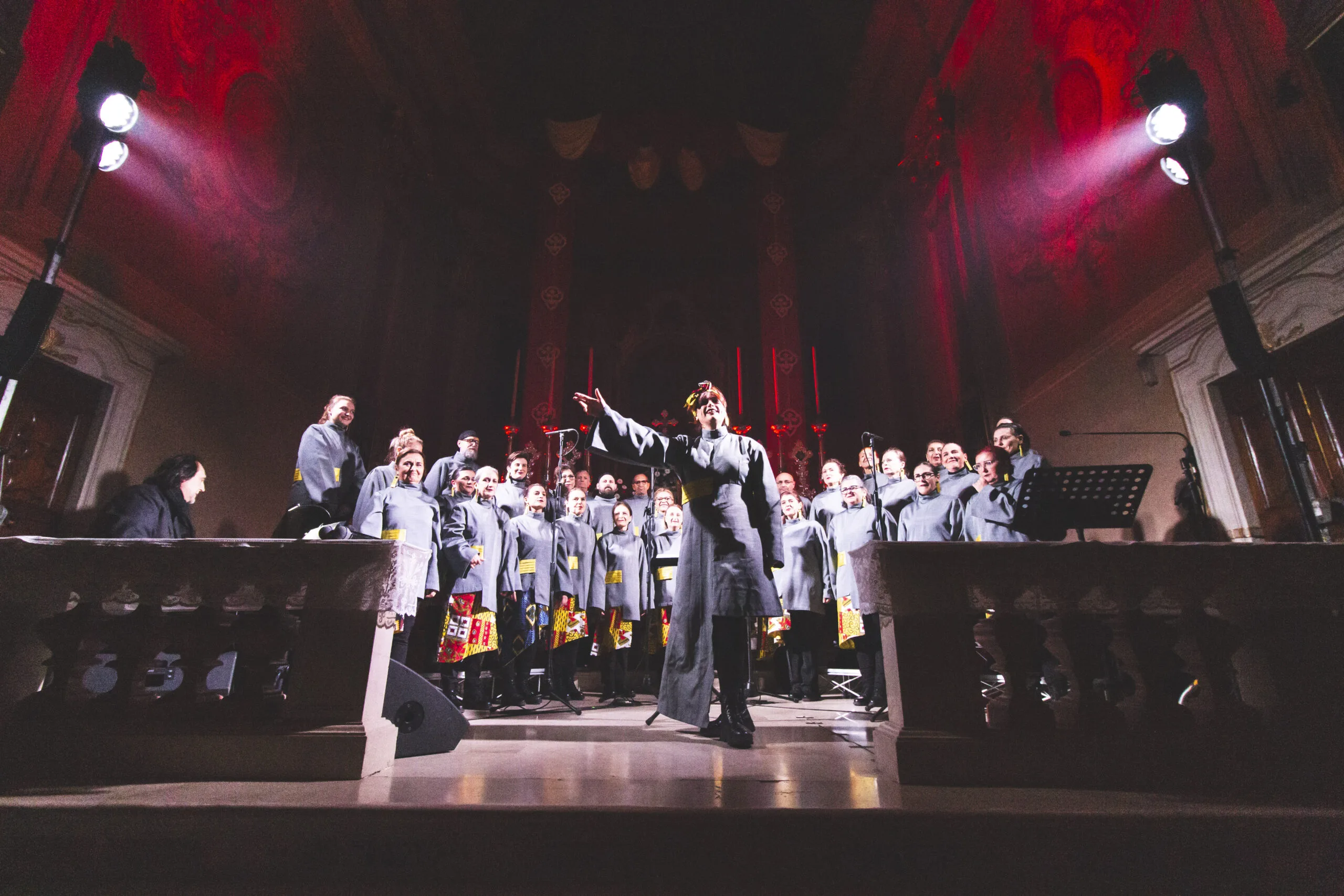 Il coro in concerto